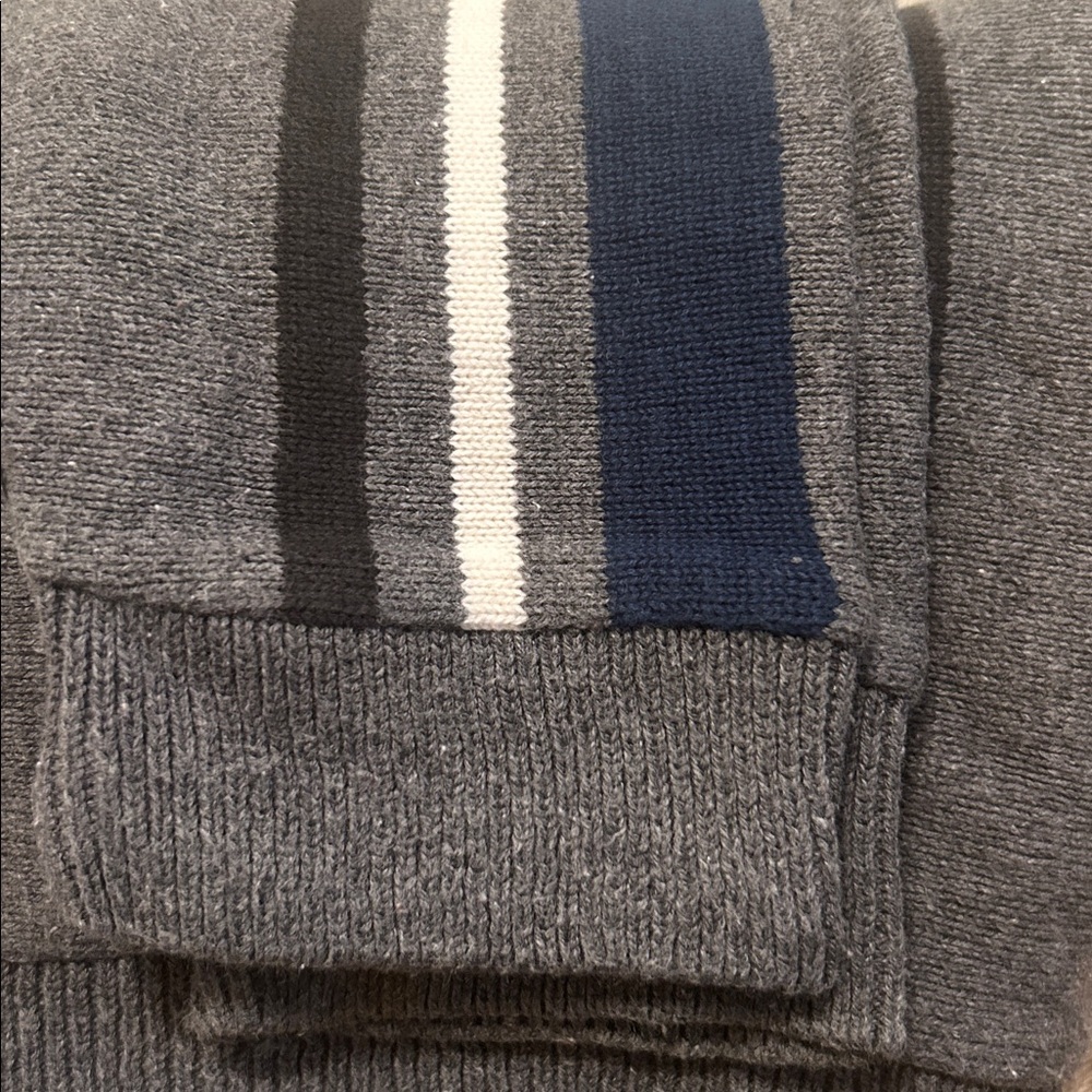 Men’s Chaps Multicolor Striped Crewneck Sweater - Picture 7 of 9